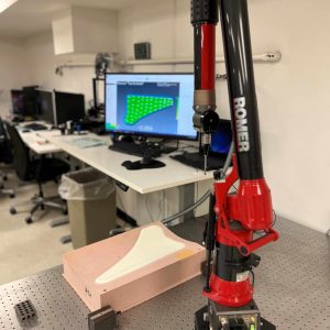 CMM: Romer Arm Advanced metrology in action: Utilizing the Romer Arm CMM for precise measurements, ensuring the highest quality standards at MachineTek.